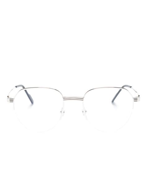 Cartier Eyewear Round half